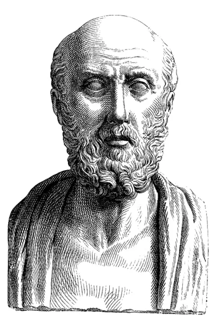 Historical likeness of Hippocrates